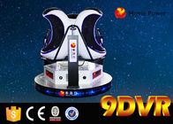 자동 충분히 계란/달 모양 9D VR 영화관 전기 시스템 220v Tripple 좌석