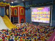 아이들 3D 유원지/실내 운동장을 위한 상호 작용하는 벽 투상 게임 기계