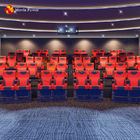 실내 아크 스크린 영화 프로젝터 4D 이동 영화 2 좌석