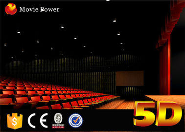 큰 구부려진 스크린 4D 영화관 2-200는 감정 적이고 및 특수 효과에 자리를 줍니다