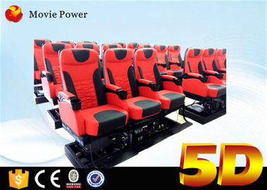 전기 3 Dof/동의 의자를 가진 유압 5D 영화관 장비 5D 시뮬레이터 영화관