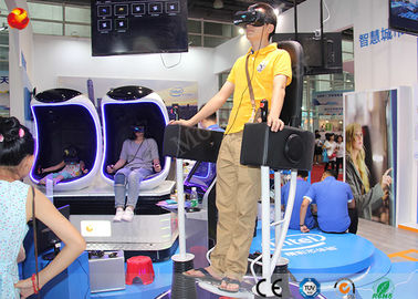 9D VR 서 있는 롤러코스터 9D 영화관 시뮬레이터를 위로 서 있어 전문가