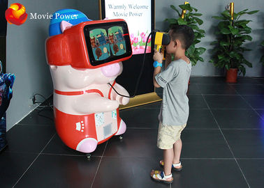 9D 가상 현실 아이들은 조종된 게임기 휴대 가능 VR 안경 VR 시뮬레이터를 주조합니다
