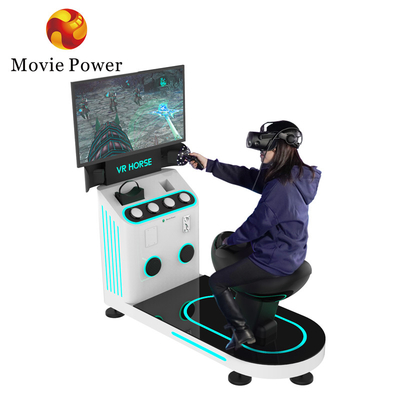 1 플레이어 9D 가상현실 시뮬레이터 승마 VR 게임 기계 동전 운영