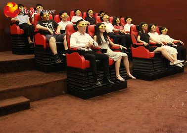4D 영화관 스릴있는 탈 것 두바이 시장에 있는 재미있는 주제 운동 좌석