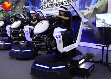 상호 작용하는 자동차 경주 9D 시뮬레이터 3D VR 시뮬레이터 아케이드 경주용 차 게임 기계