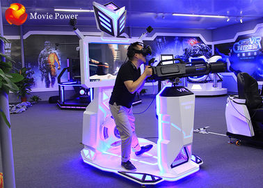 9d VR 대 Gatling 보행자 공간 유원지 HTC Vive 총격사건 전투 게임 기계