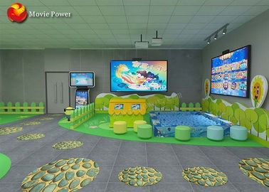 게임 기계 1.5 KW를 페인트를 칠하는 VR 놀이공원 실내 상호 작용하는 계획안 어린이들