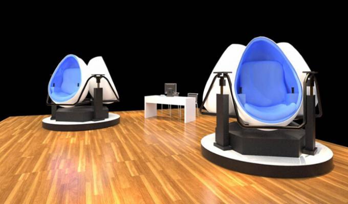 전기 가상 현실 3D 유리 9D VR 영화관 계란 의자 SGS 0