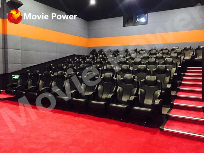 호화스러운 섬유유리 극장 방은 큰 3D 4D 5D 9D 영화 영화관 프로젝트를 착석시킵니다 0