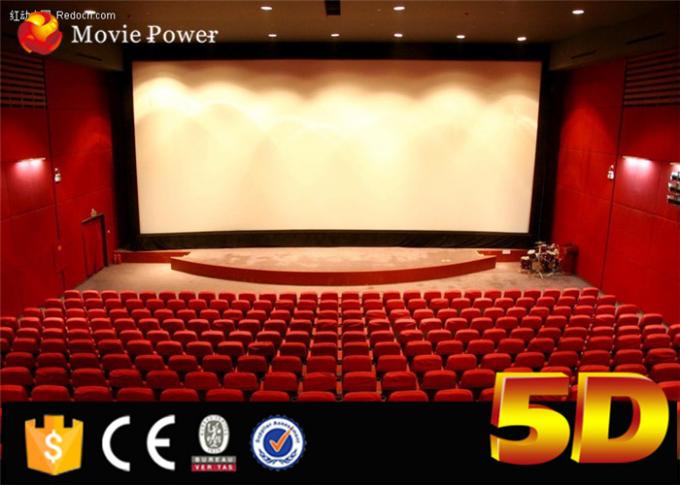 큰 구부려진 스크린 4D 영화관 2-200는 감정 적이고 및 특수 효과에 자리를 줍니다 0