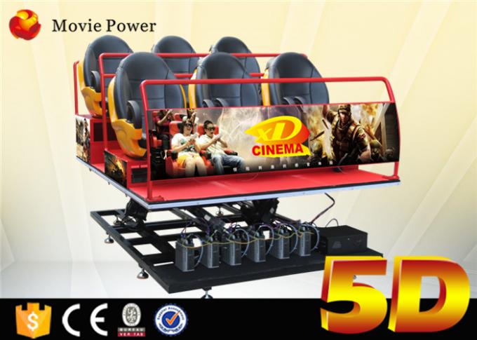 상점가를 위한 가장한 5D 영화관 5D 영화관 장비를 몸짓으로 알리십시오 0
