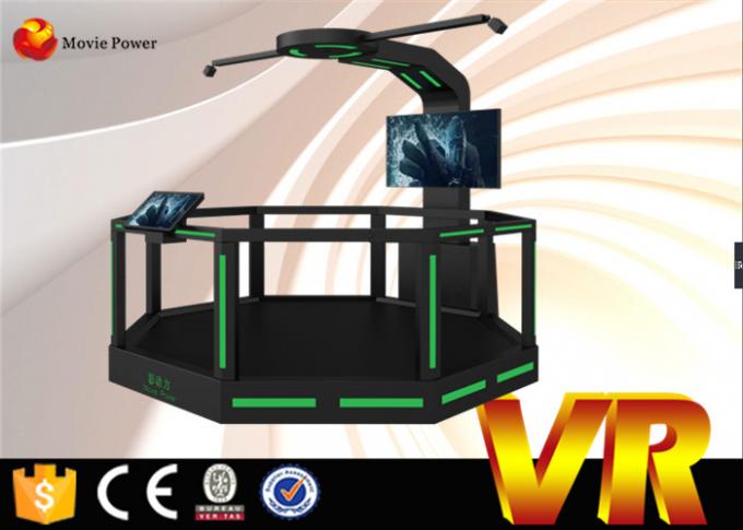 전투 게임 9D 시뮬레이터를 위로 서 있는 HTC Vive 9D VR 영화관을 쏴 보행자 0