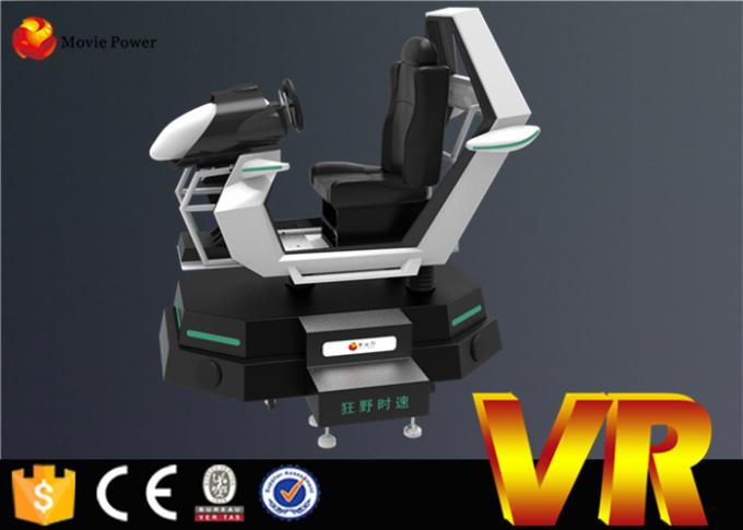 Vr 360의 유리를 가진 9D VR 영화관 게임 기계 시뮬레이터를 모는 아케이드 경주용 차 0