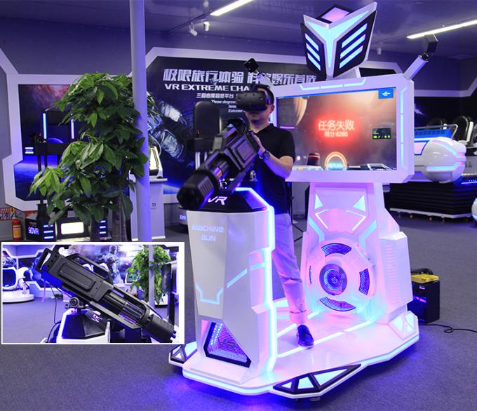 9d VR 대 Gatling 보행자 공간 유원지 HTC Vive 총격사건 전투 게임 기계 0