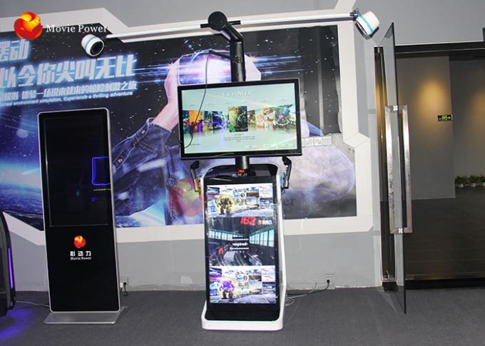 HTC 9D VR 주변에 걷는 소형 슈퍼 영웅 플랫폼 총격사건 시뮬레이터 게임 360 0