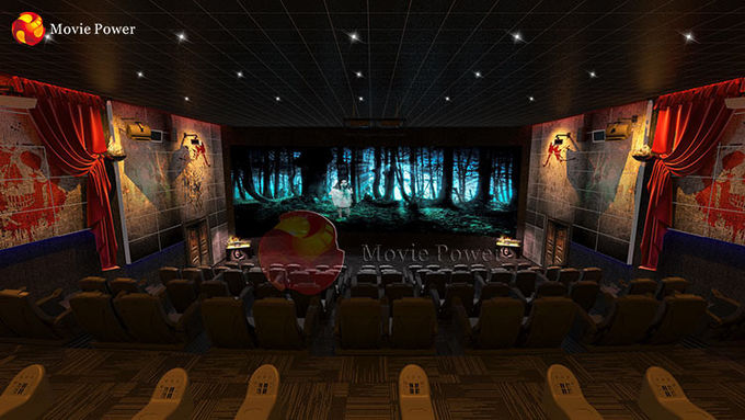 공포 영화 3 Dof 4d 5d 영화관 극장 체계 0