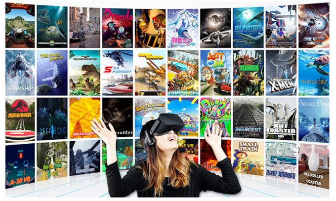 소기업 동 효력 9D VR 영화관 2는 가상 현실 기계에 자리를 줍니다 1