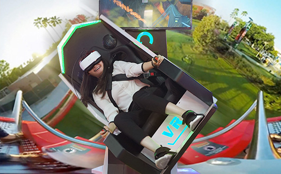 오락 9d VR 게임기 아이 선수 360 모의 비행 장치 1