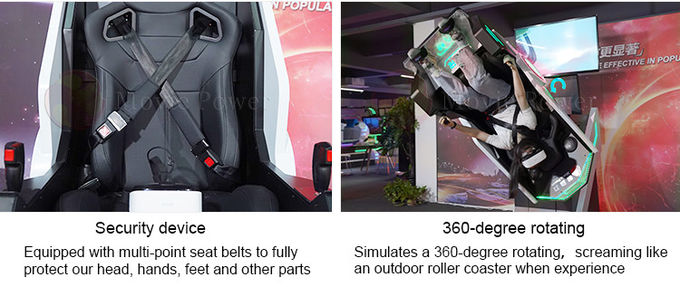 50개의 재미있는 게임 가상 현실 회전 의자와 VR 360 회전 시뮬레이터 VR 의자 1