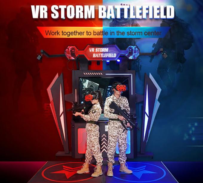 아케이드 게임 기계에게 선수들을 2명 갑자기 보내는 좀비 상호 작용하는 VR 0