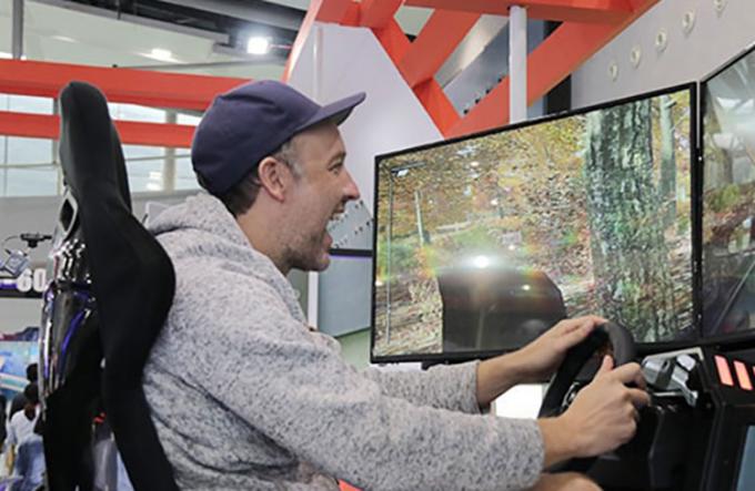 시뮬레이터 조종석 가상 현실 게임 기계장치를 경주하는 오락 자동차 VR 1