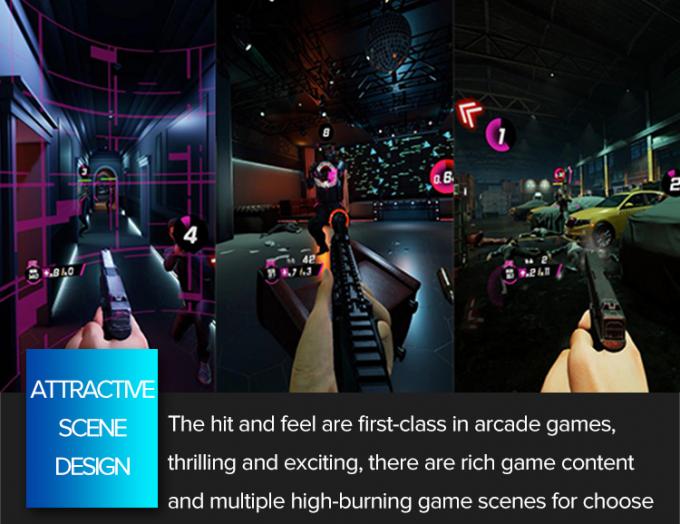 플랫폼을 세우는 게임 아케이드 시뮬레이터 가상 현실을 촬영하는 영화 힘 VR 2