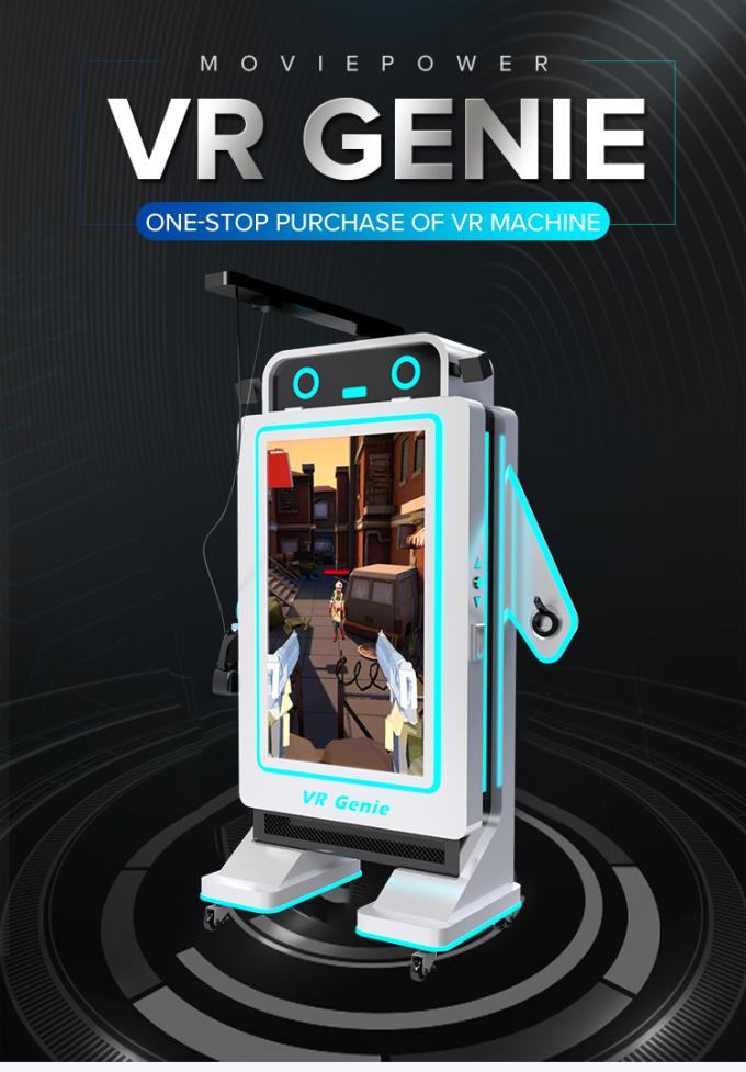 아케이드 게임 장비를 경주하는 다중기능 가상 현실 모의 장치 롤러 코스터 VR 0