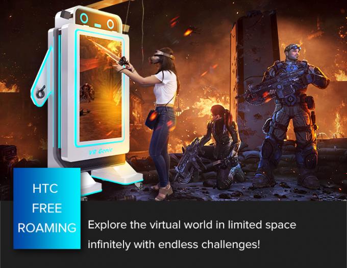 아케이드 게임 장비를 경주하는 다중기능 가상 현실 모의 장치 롤러 코스터 VR 1