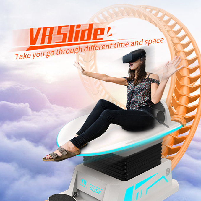 슬라이드 9d Vr 게임 기계 모션 시뮬레이터 게임 아케이드 영화 9d 스케이트보드 엔터테인먼트 공원 0