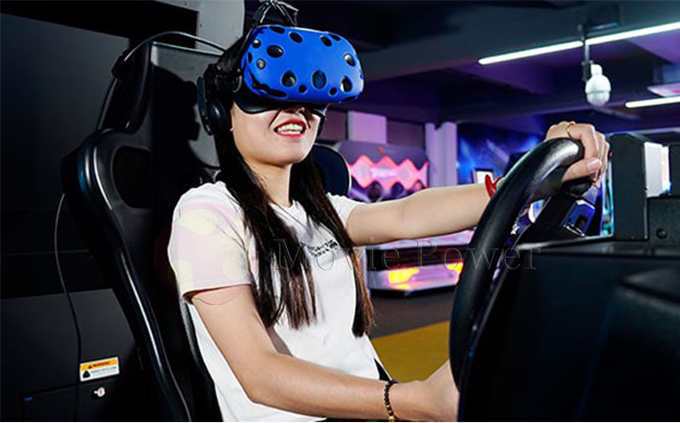 운전 시뮬레이터 9d Vr 게임 머신 자동차 레이싱 시뮬레이터 VR 가상 현실 테마 파크 장비 1