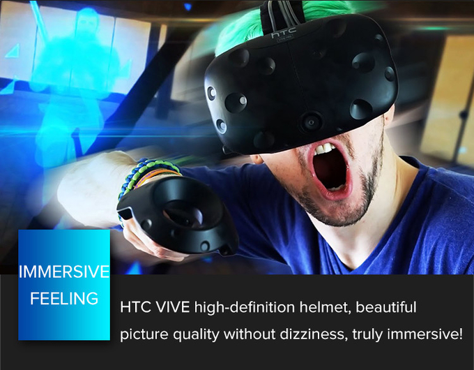 VR 촬영 게임 9D VR 상호 작용 게임 동전 운영 카드 결제 시스템 VR 공원 3