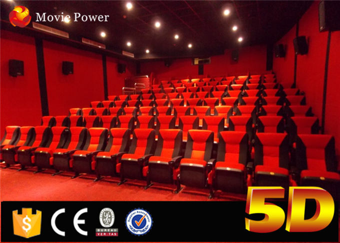 테마 파크 5D 영화관 3dof 플랫폼 전기 유압 공급 0