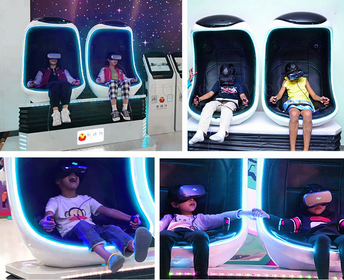 놀이공원 Vr 9D 모션 시뮬레이터 인터랙티브 게임 9D VR 가상 현실 에그 Vr 영화 의자 1