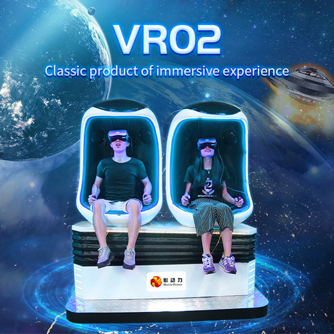 놀이공원 Vr 9D 모션 시뮬레이터 인터랙티브 게임 9D VR 가상 현실 에그 Vr 영화 의자 0
