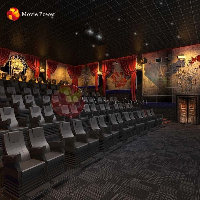 공포 영화 3 Dof 4d 5d 영화관 극장 체계 1