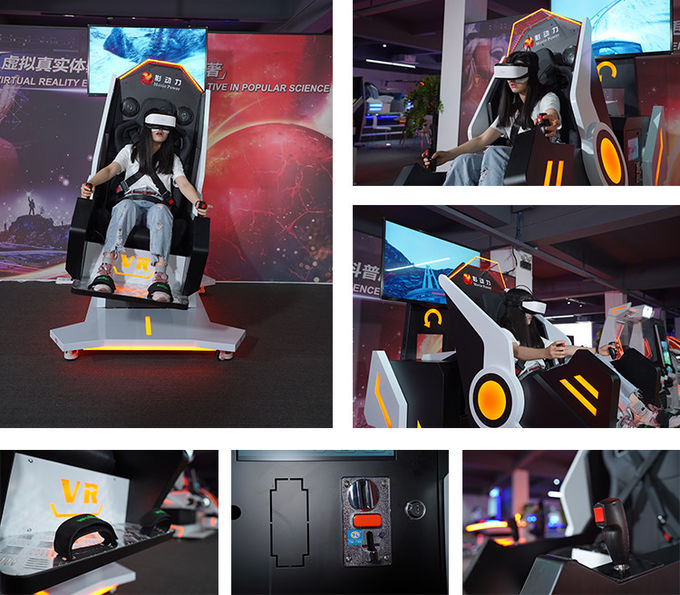 50개의 재미있는 게임 가상 현실 회전 의자와 VR 360 회전 시뮬레이터 VR 의자 2