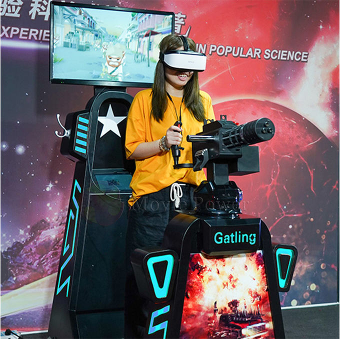 가상현실 촬영 가틀링 총 게임 촬영 게임 9d Vr 촬영 시뮬레이터 좀비 아케이드 머신 3