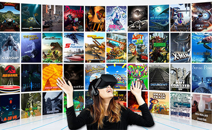 돈 VR (가상현실) 게임 장비 가상 현실 9d에게 전문가 모양이 형성된 VR (가상현실) 상영관을 얻게 하세요 1