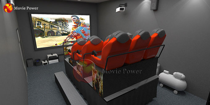 상업적인 실내 상호 작용하는 특수 효과 관례 5d 7d 9d VR 영화관 극장 시뮬레이터 장비 0