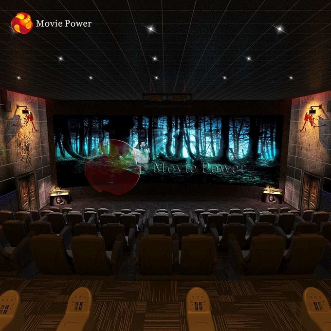 특별한 효과 5D 영화관 10 좌석 사업 4D 극장 시스템 0