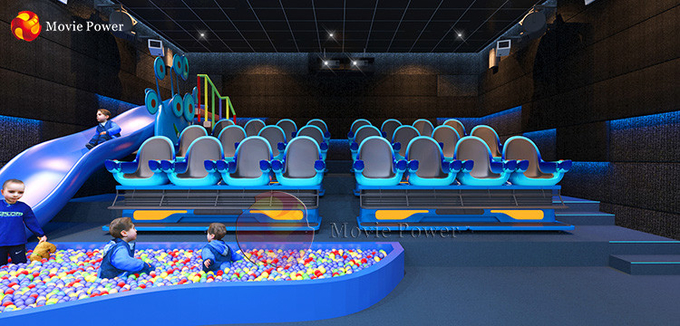 쇼핑몰을 위한 아이 오락 극장 해양 테마 영화관 4d 5d 7d XD 영화관 0