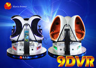 쇼핑몰을 위한 매출 Vr 롤러 코스터 360을 위한 9d Vr 달걀 영화관 Vr 영화관 이동 의자 시뮬레이터
