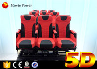 4d 동의 의자를 가진 유압과 전기 시스템 5D 영화관 극장 자극자