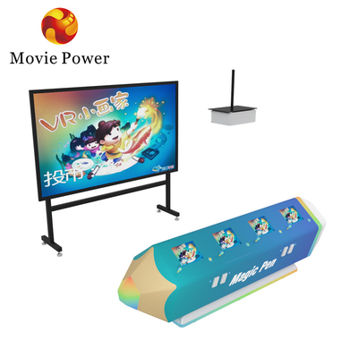 AR MR 인터랙티브 프로젝터 벽 게임 어린이 교육 3d 비디오 게임 어린이 그림 기계