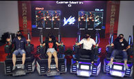 게임 센터 2-8 선수를 위한 운영한 9D VR 영화관 VR 게임 기계를 화폐로 주조하십시오