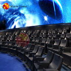 테마 파크 영화관 전체적인 해결책 동적인 돔 4D 동의 좌석