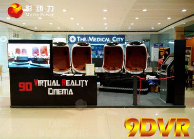전기 가상 현실 3D 유리 9D VR 영화관 계란 의자 SGS