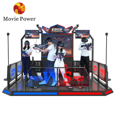 360도 9d VR 촬영 시뮬레이터 VR 촬영 게임 아레나 멀티 플레이어 가상 현실 장비