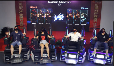 게임 센터 2-8 선수를 위한 운영한 9D VR 영화관 VR 게임 기계를 화폐로 주조하십시오